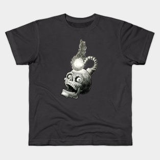 skull bomb Kids T-Shirt